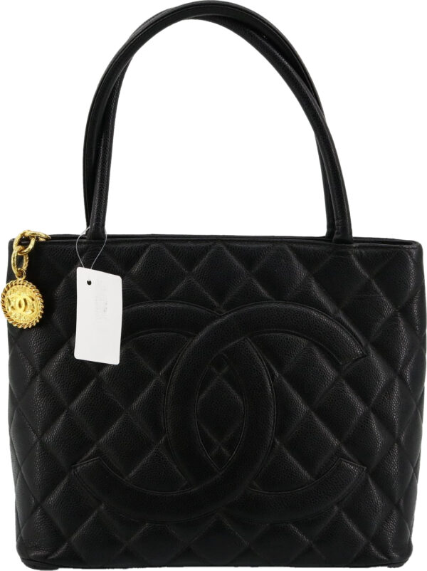 Chanel Medallion Tote, Caviar Quilted