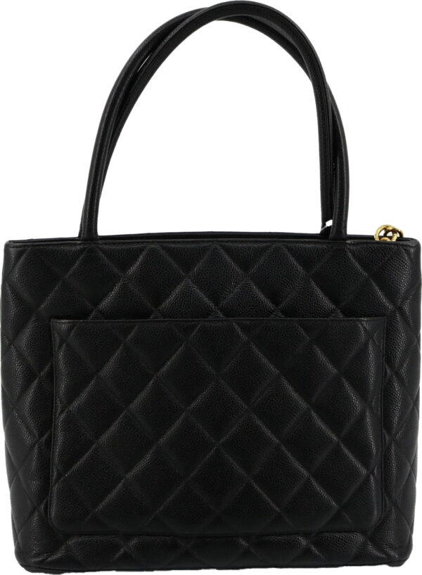 Chanel Medallion Tote, Caviar Quilted - Image 3