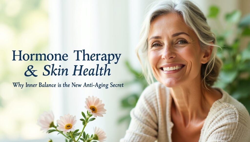 Hormone Therapy & Skin Health: Why Inner Balance is the New Anti-Aging Secret