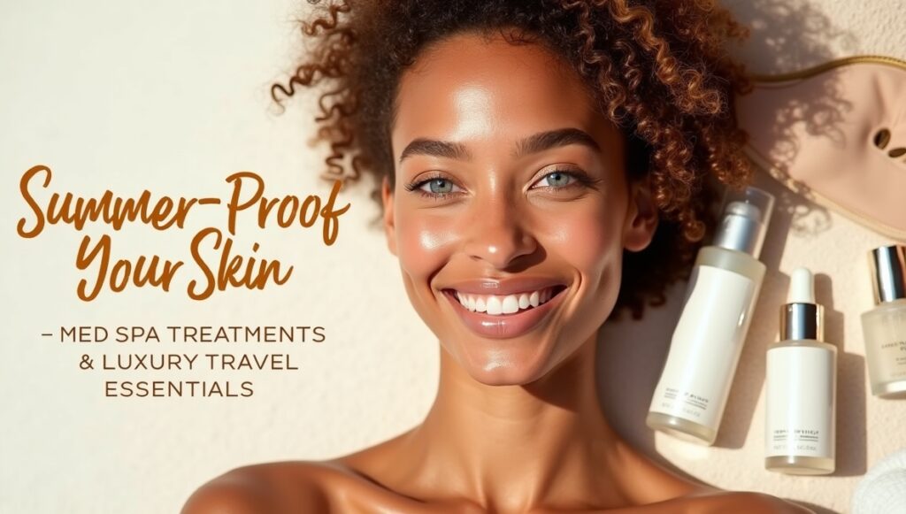 Summer-Proof Your Skin: Med Spa Treatments & Luxury Travel Essentials