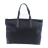 Gucci Canvas Tote Bag Silver Hand-ground Bag Black Tote Bag Black Canvas - Image 10