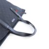 Gucci Canvas Tote Bag Silver Hand-ground Bag Black Tote Bag Black Canvas - Image 5
