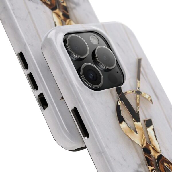 Luxury Designer Brand Chic Tough Phone Case - Image 6