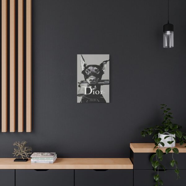 CANVAS Stylish Dog Wall Art Canvas Print,  Luxury Art, Fashion - Image 8
