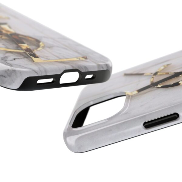 Luxury Designer Brand Chic Tough Phone Case - Image 3