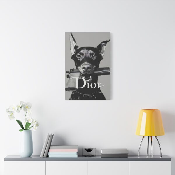 CANVAS Stylish Dog Wall Art Canvas Print,  Luxury Art, Fashion - Image 15