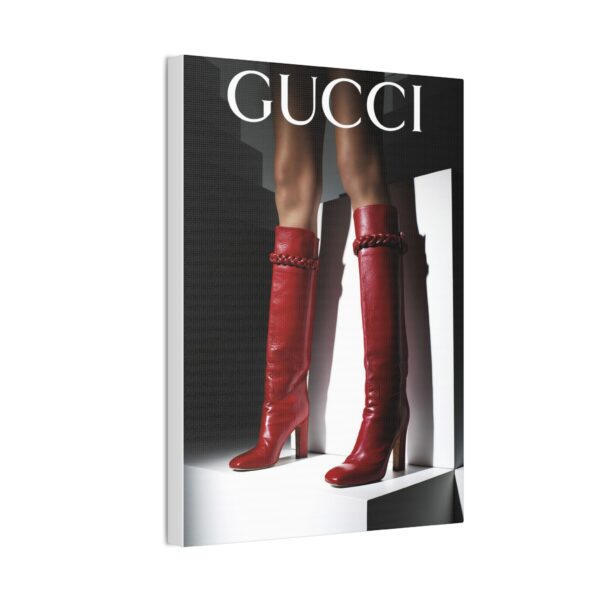 CANVAS Red Boot Luxury Designer - Image 2