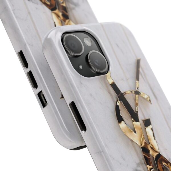 Luxury Designer Brand Chic Tough Phone Case - Image 2