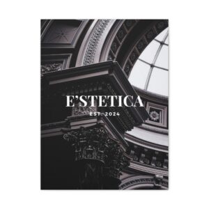Modern Stretched Canvas Print - E'STETICA EST. 2024