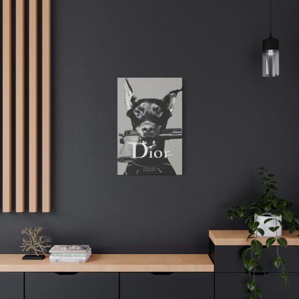 CANVAS Stylish Dog Wall Art Canvas Print,  Luxury Art, Fashion - Image 16