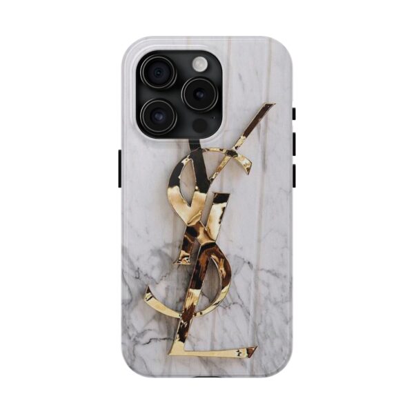 Luxury Designer Brand Chic Tough Phone Case - Image 5