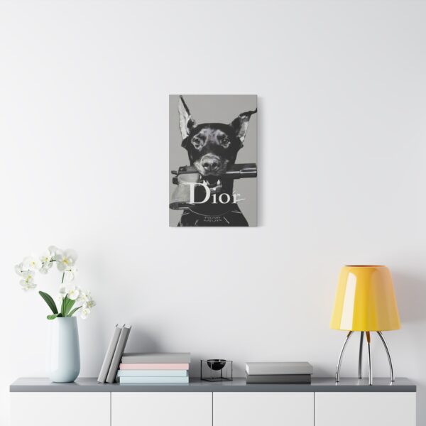 CANVAS Stylish Dog Wall Art Canvas Print,  Luxury Art, Fashion - Image 7