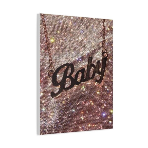 Sparkly Baby Canvas Art Print | Home Decor,  Glitter Decor, Contemporary Art - Image 10