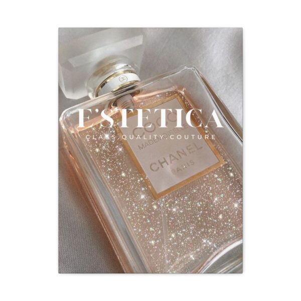 Chic Perfume Canvas Wall Art, Glamorous Home Decor, Perfect Gift for Fashion Lovers, Modern Aesthetic, Luxury Decoration
